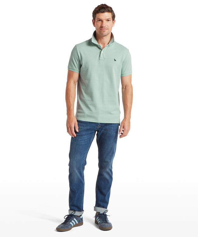 St Ives Polo Shirt Surf Blue