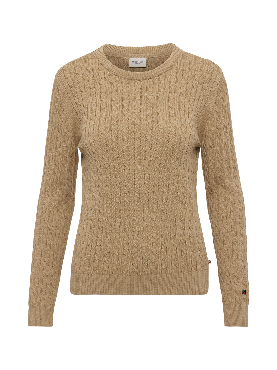 Susan Cable Knit Sand Malange
