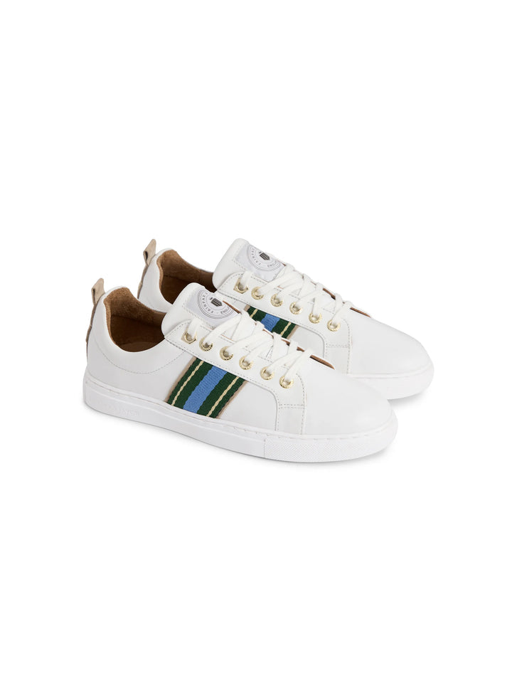 Boston Clover Green Sky Blue Trainers