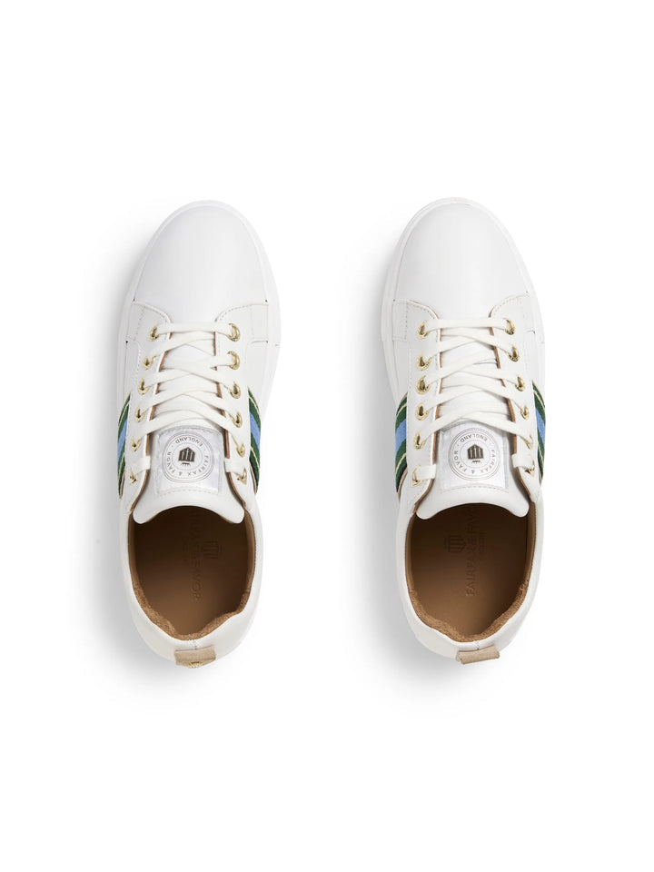 Boston Clover Green Sky Blue Trainers