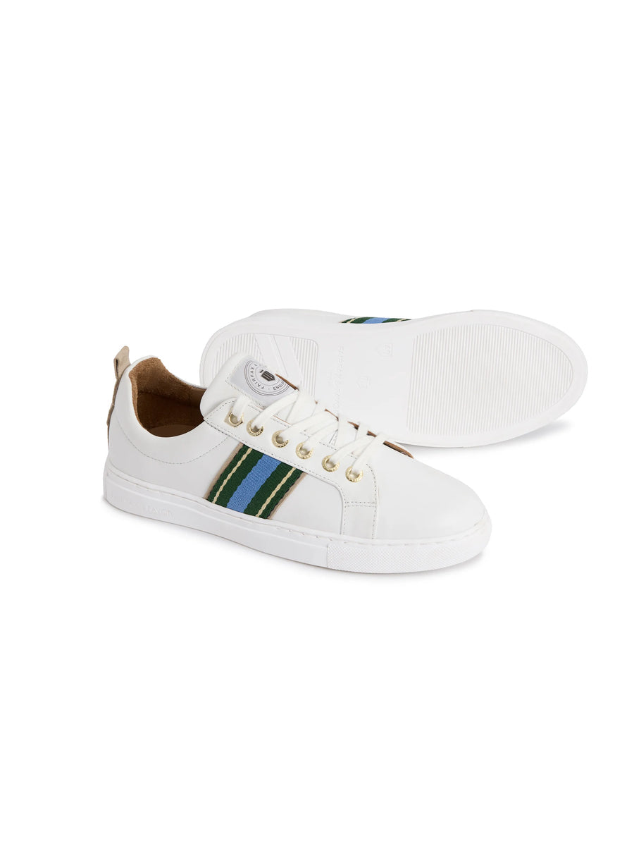 Boston Clover Green Sky Blue Trainers