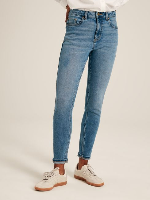 Mid Blue Skinny Fit Jeans