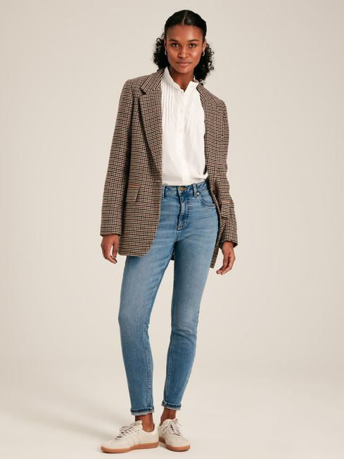 Mid Blue Skinny Fit Jeans