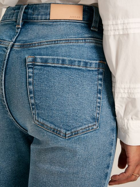 Mid Blue Skinny Fit Jeans
