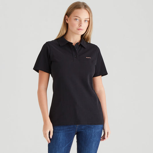Signature Polo Shirt Black