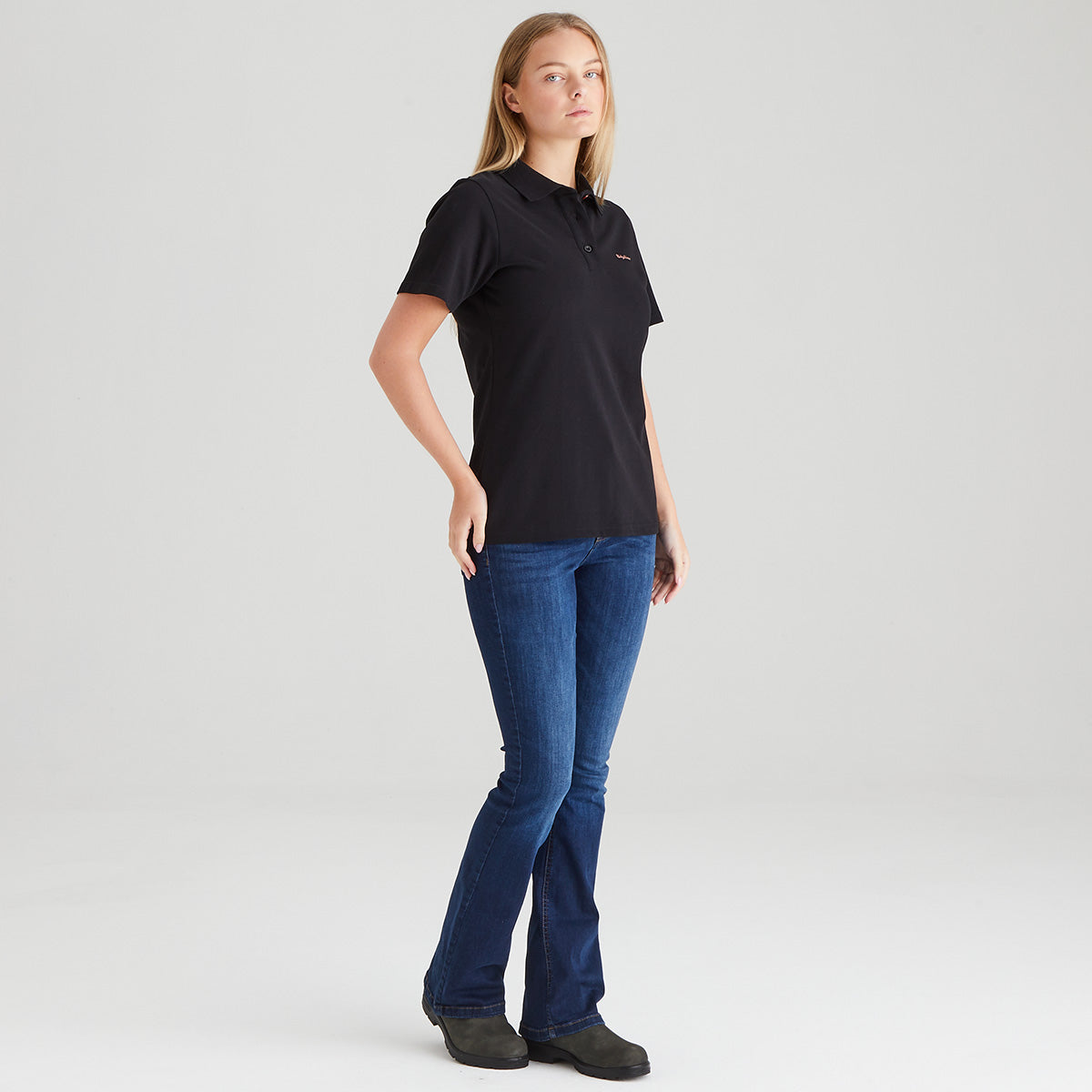 Signature Polo Shirt Black