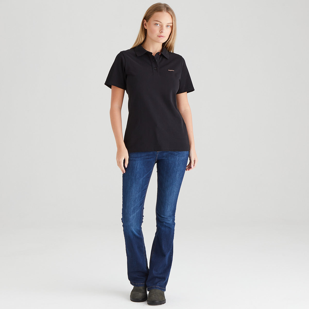 Signature Polo Shirt Black