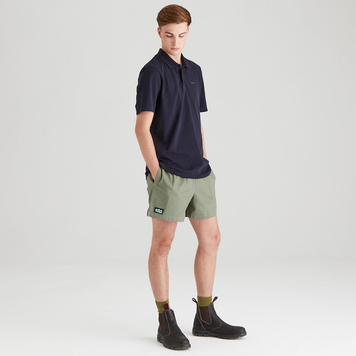Men’s Signature Polo Shirt Navy