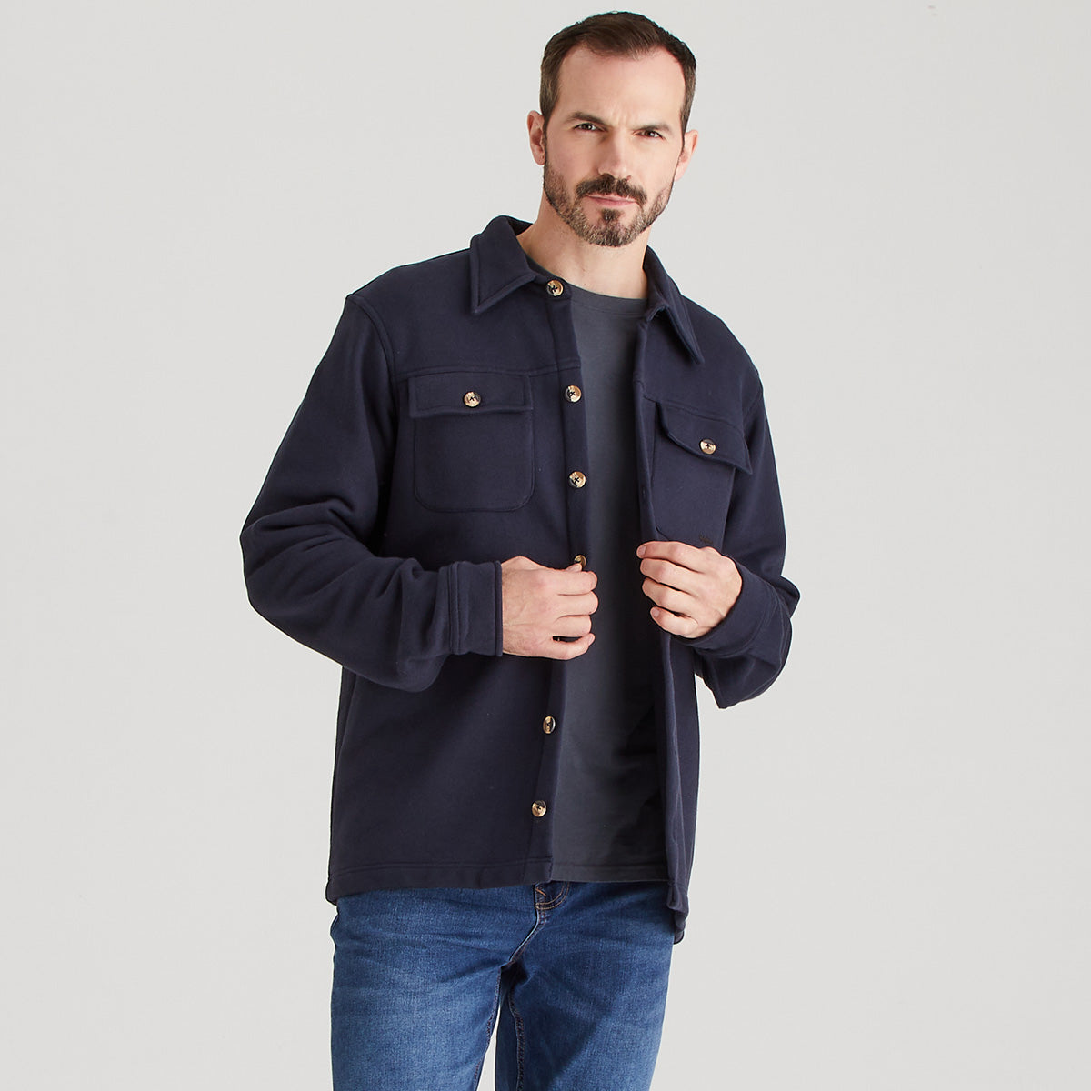 Men’s Burnham Work Shirt Navy