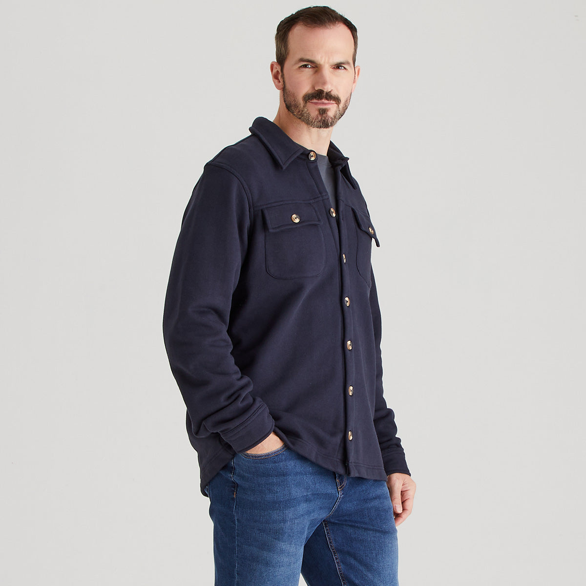 Men’s Burnham Work Shirt Navy