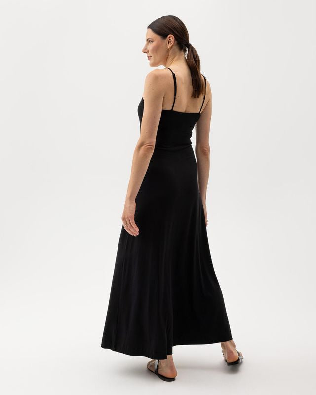 Esther Slip Dress Black