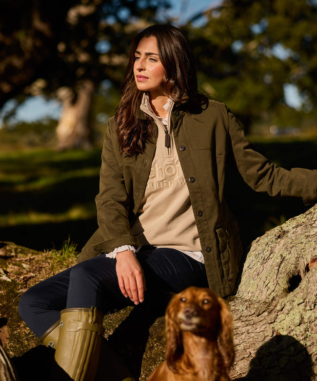 Lynton Utility Jacket Woodland