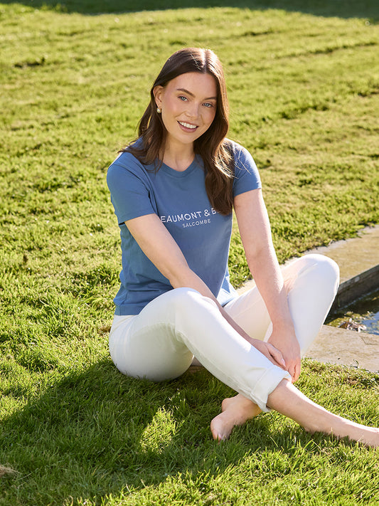 Bolberry Women’s T-Shirt Vintage Blue