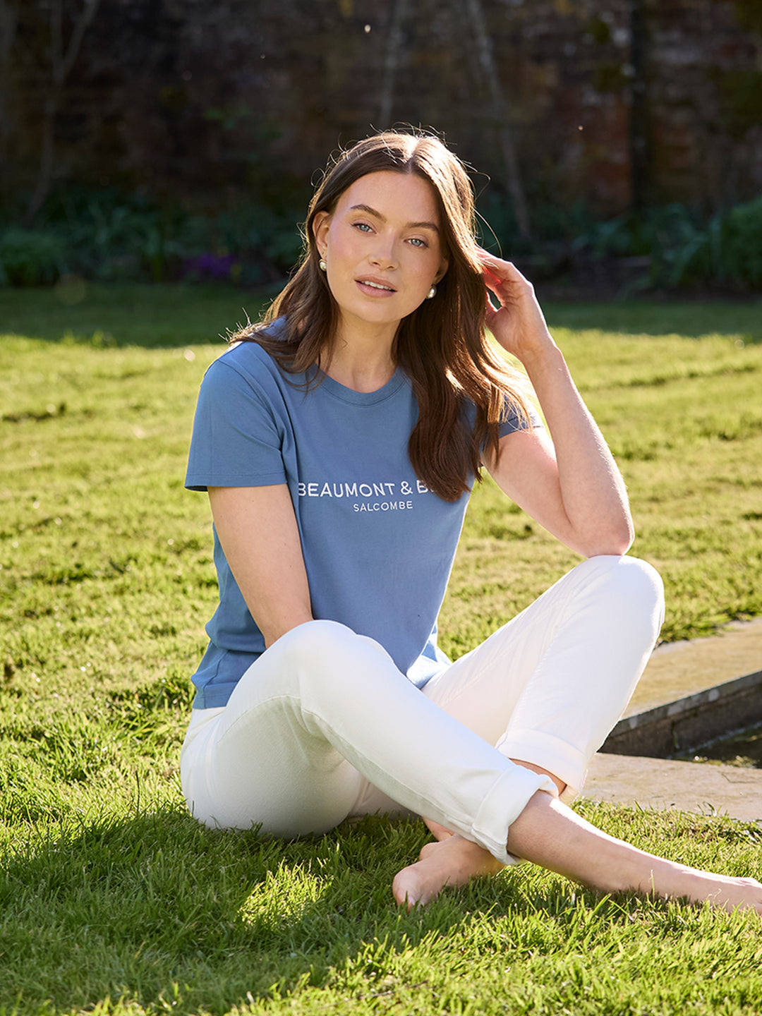 Bolberry Women’s T-Shirt Vintage Blue