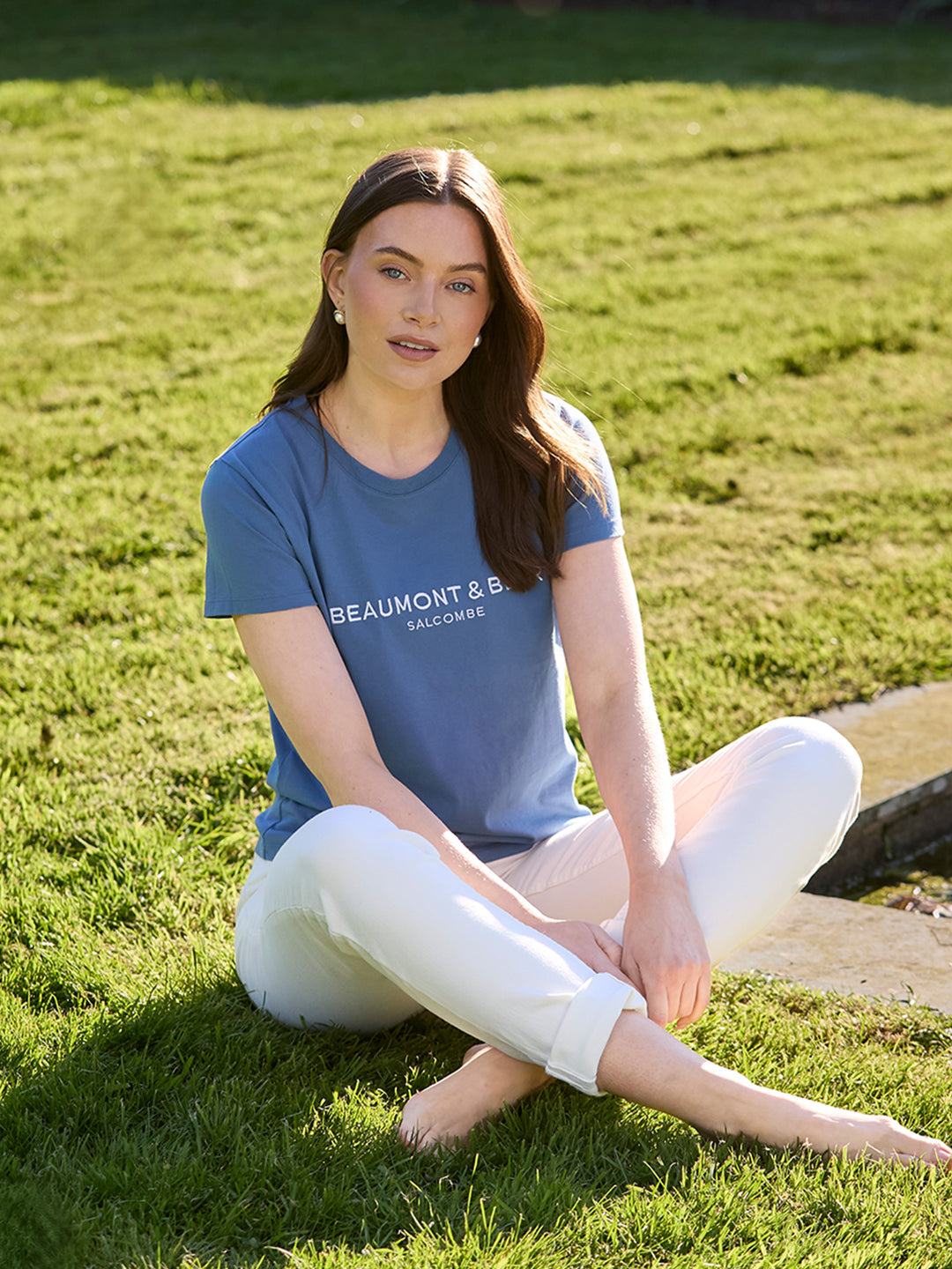 Bolberry Women’s T-Shirt Vintage Blue