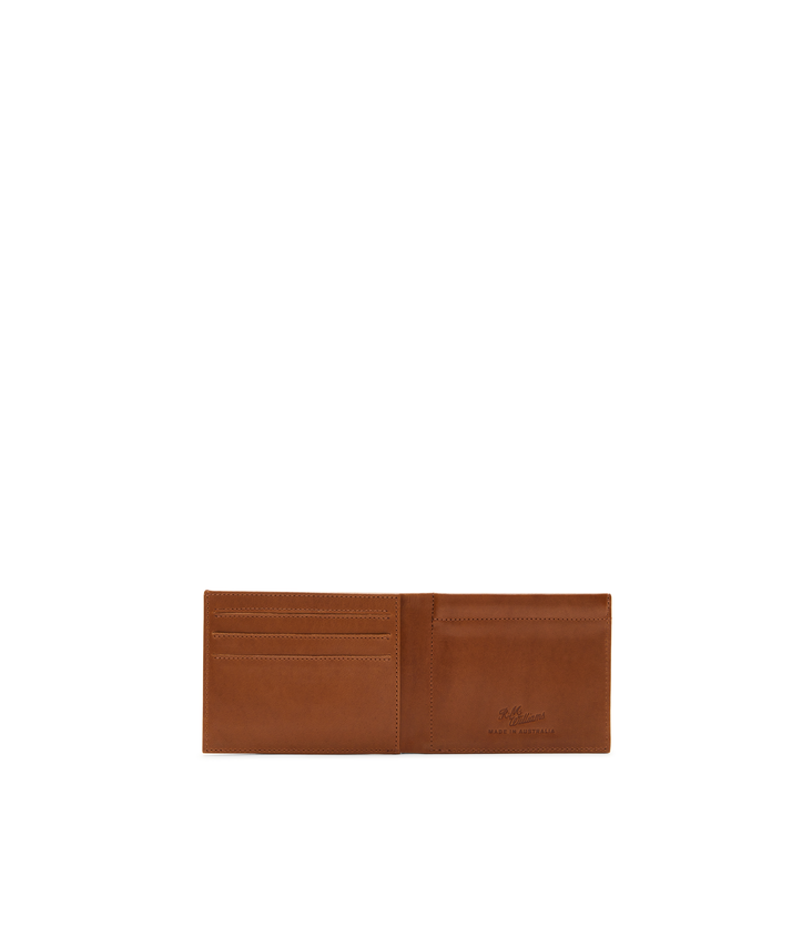 Singleton Wallet with Coin Pouch Tan