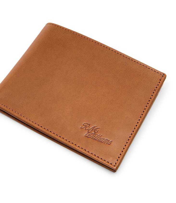 Singleton Wallet with Coin Pouch Tan