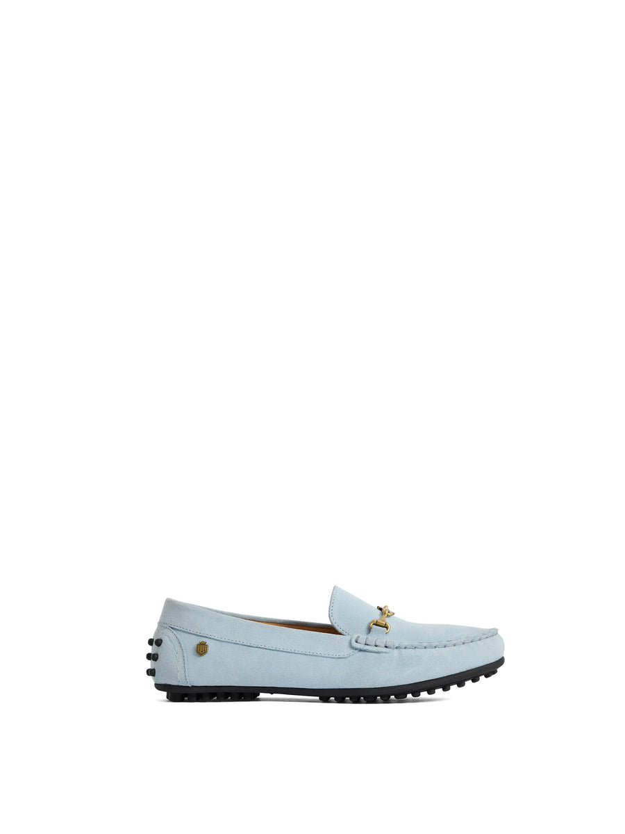 Trinity Sky Blue Driving Shoes