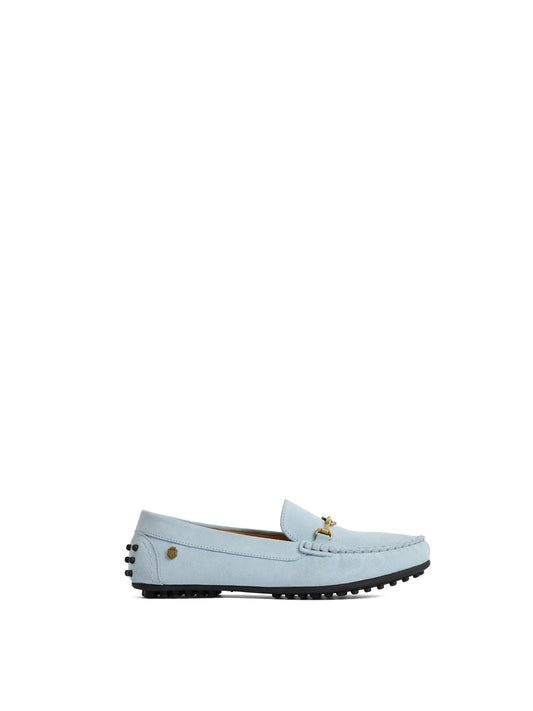 Trinity Sky Blue Driving Shoes