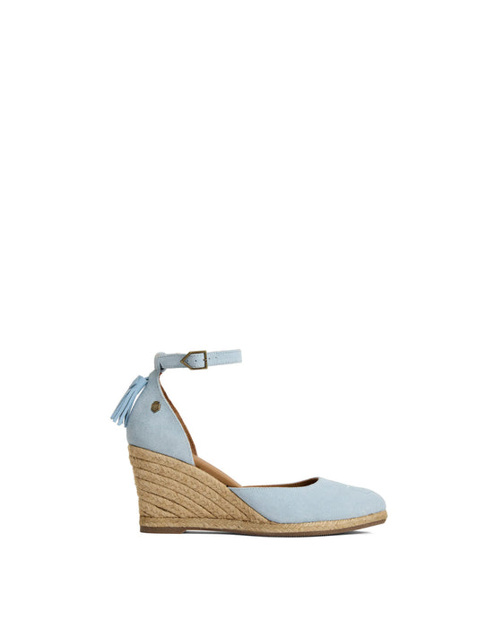 Monaco Sky Blue Wedges
