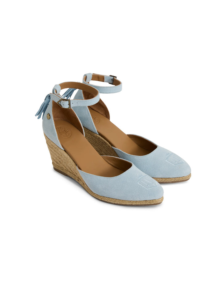Monaco Sky Blue Wedges
