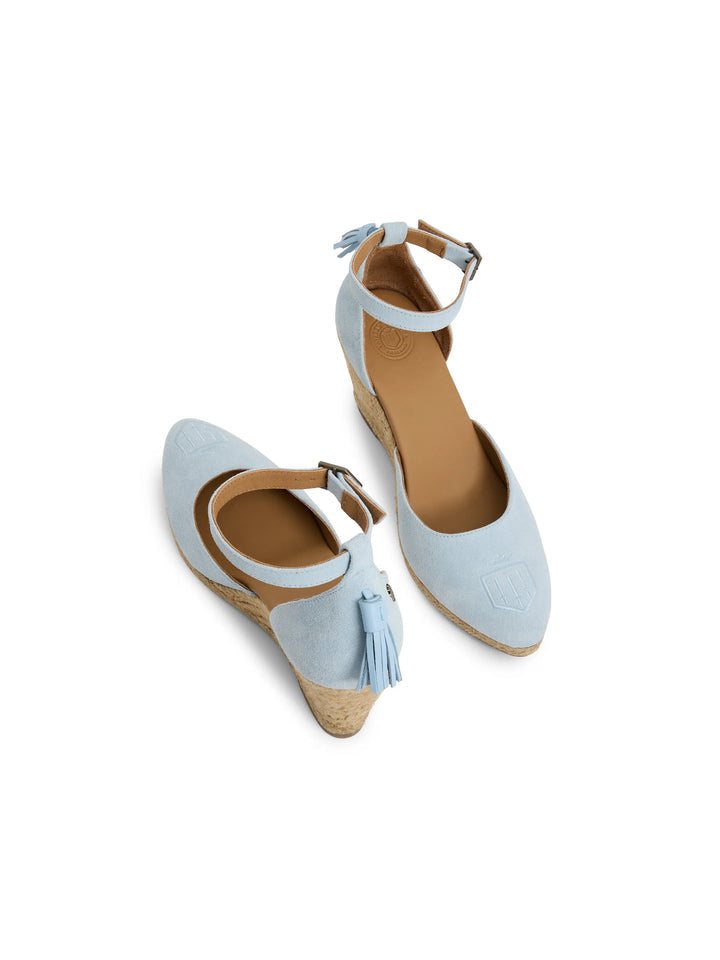 Monaco Sky Blue Wedges