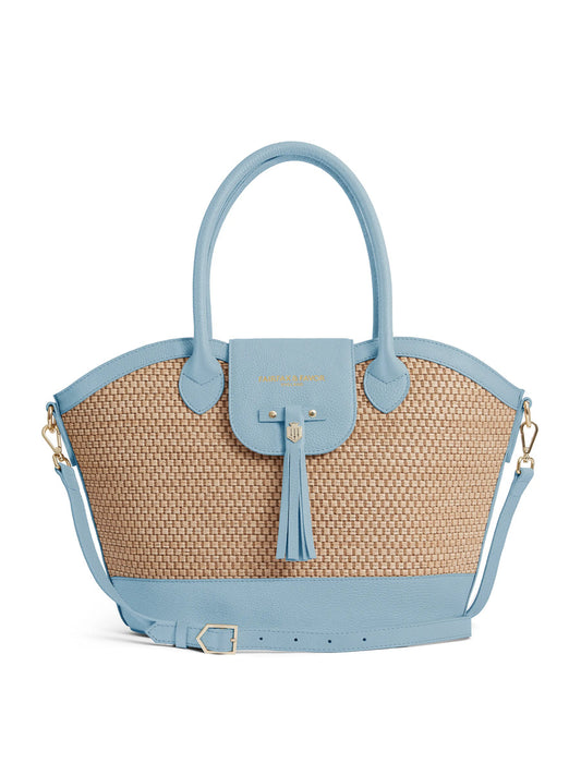 Stockists Exclusive Windsor basket bag Sky blue