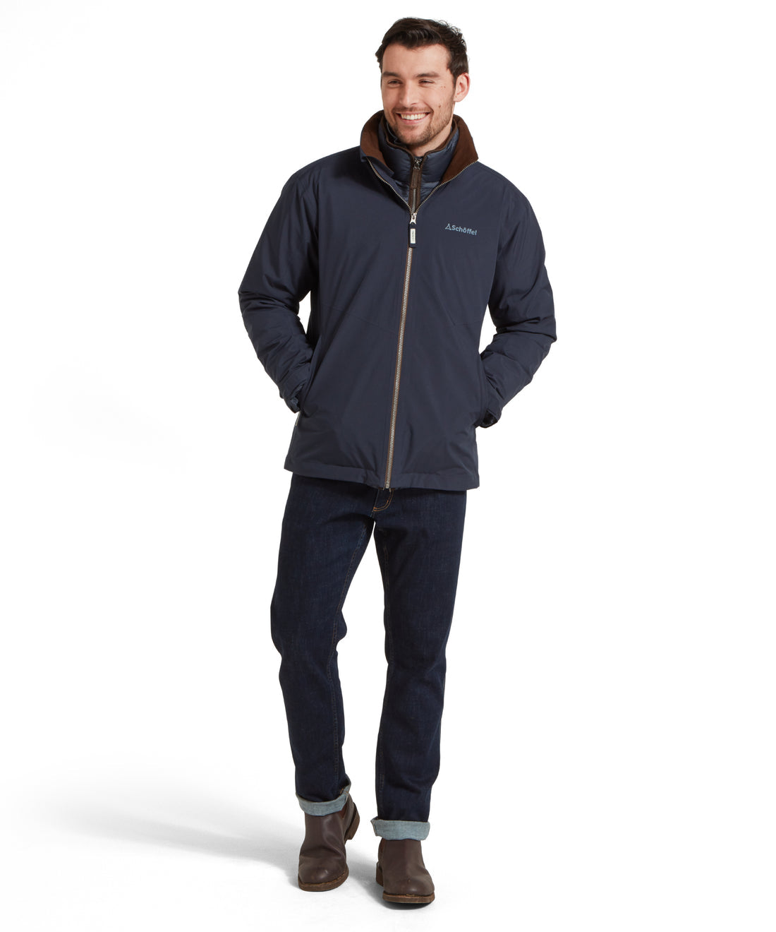 Egleton Lightweight Jacket True Navy