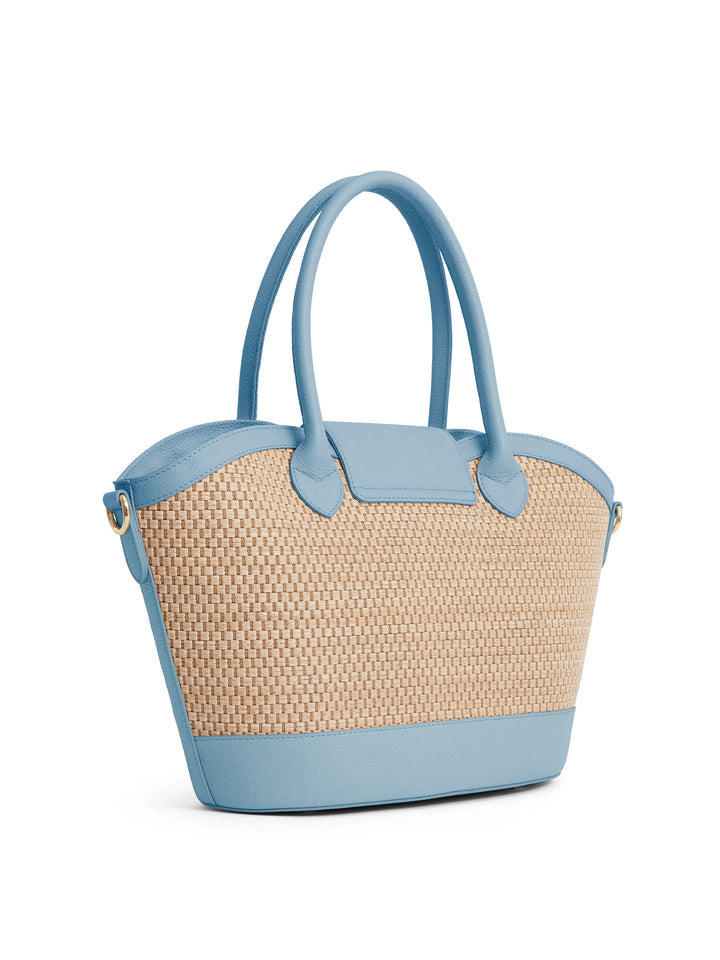 Stockists Exclusive Windsor basket bag Sky blue