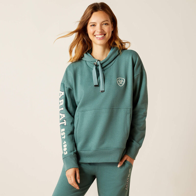 Rabere Hoodie Silver Pine Heather
