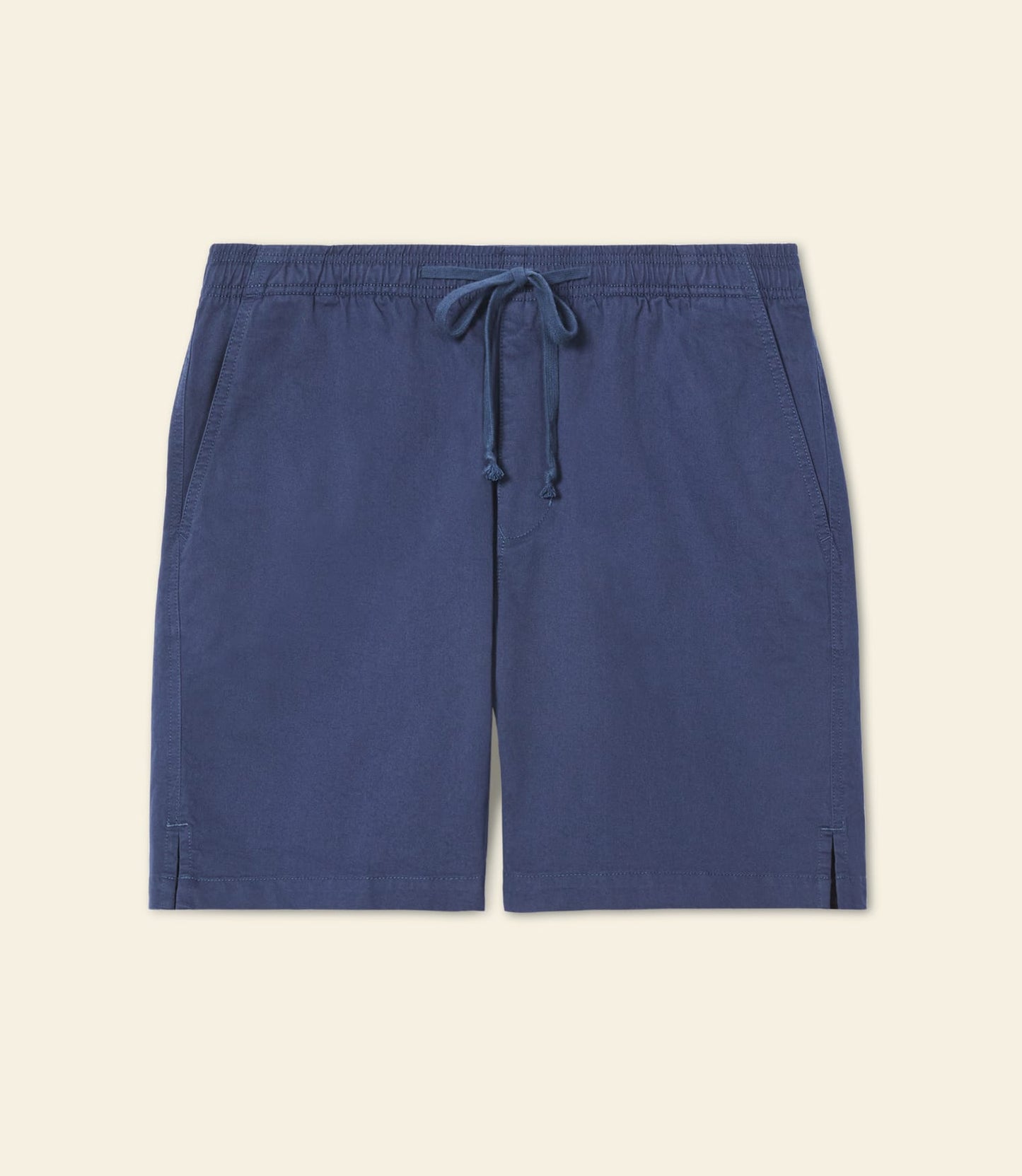 Washed Rugby Shorts Dark Navy