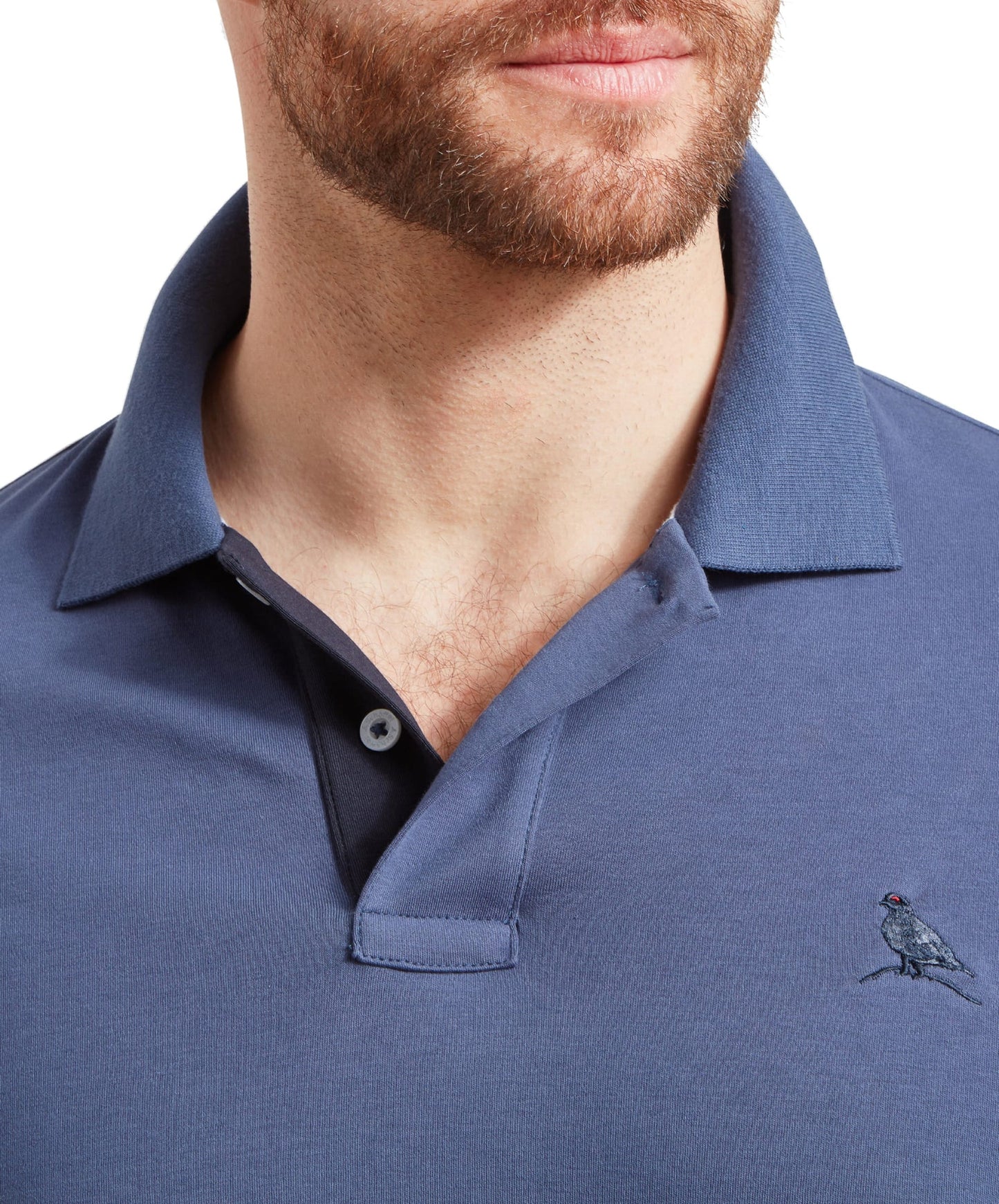 St Ives Jersey Polo Shirt French Navy