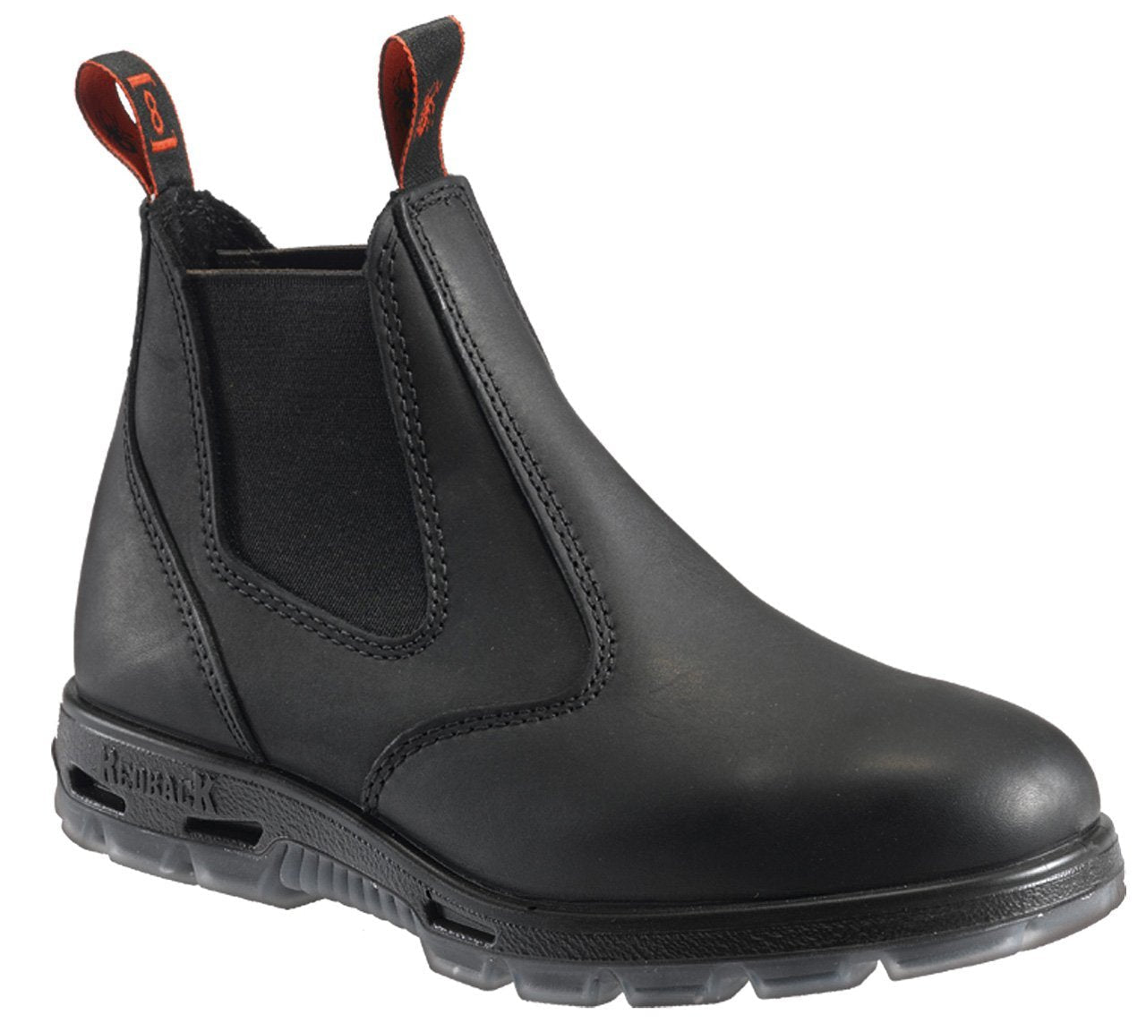 Redback Boots | Black Soft Boot Toe (UBBK)