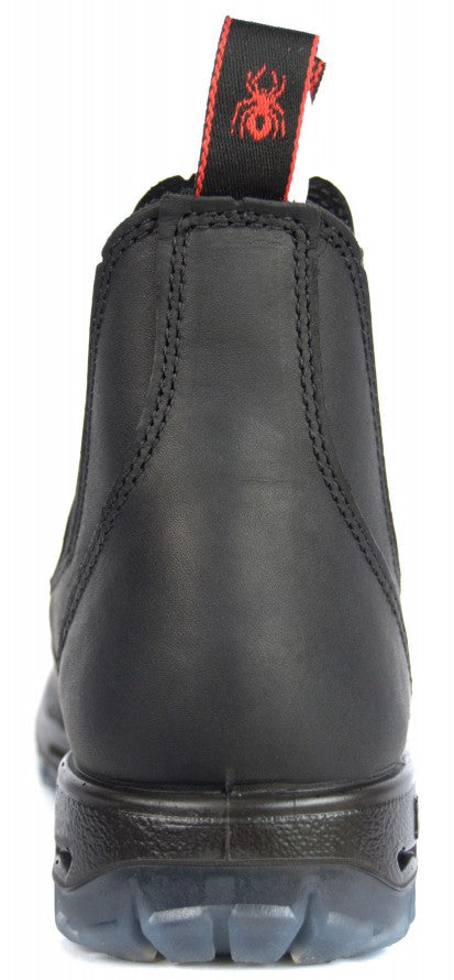 Redback Boots | Black Soft Boot Toe (UBBK)