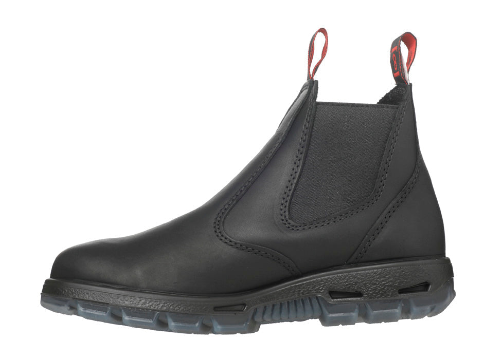 Redback Boots | Black Soft Boot Toe (UBBK)