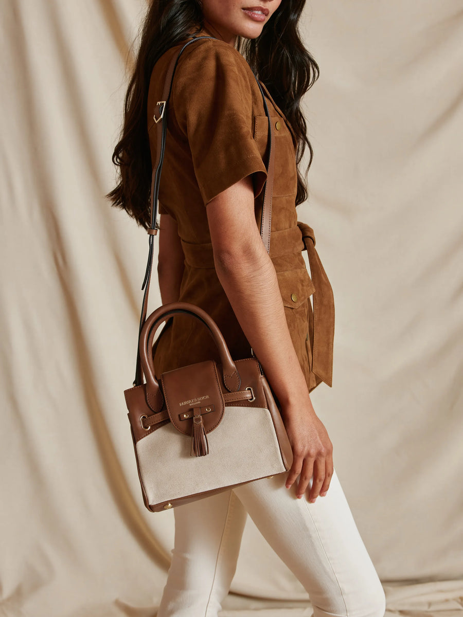 Windsor Tan Stone Mini Handbag