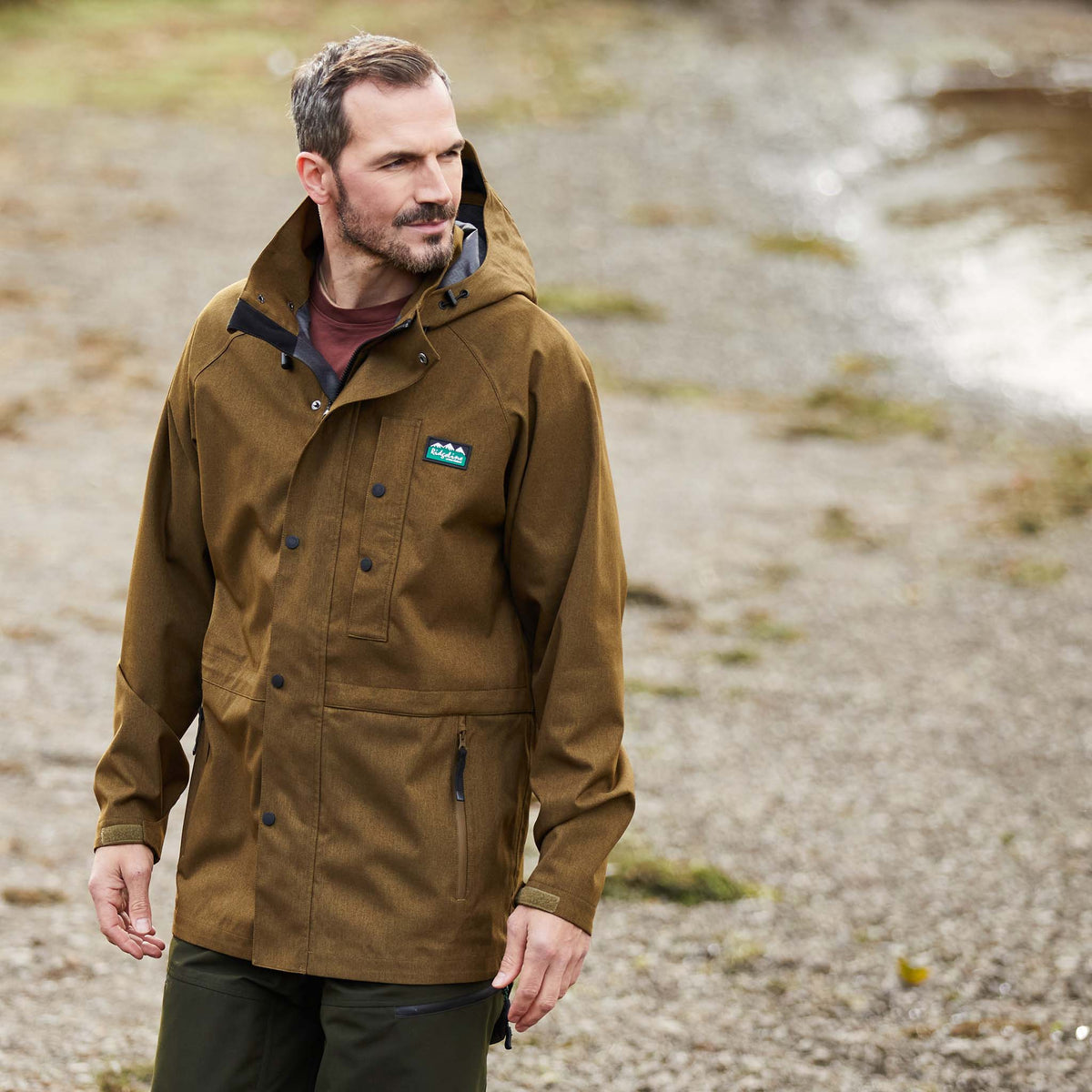 Men’s Monsoon Light Jacket Teak