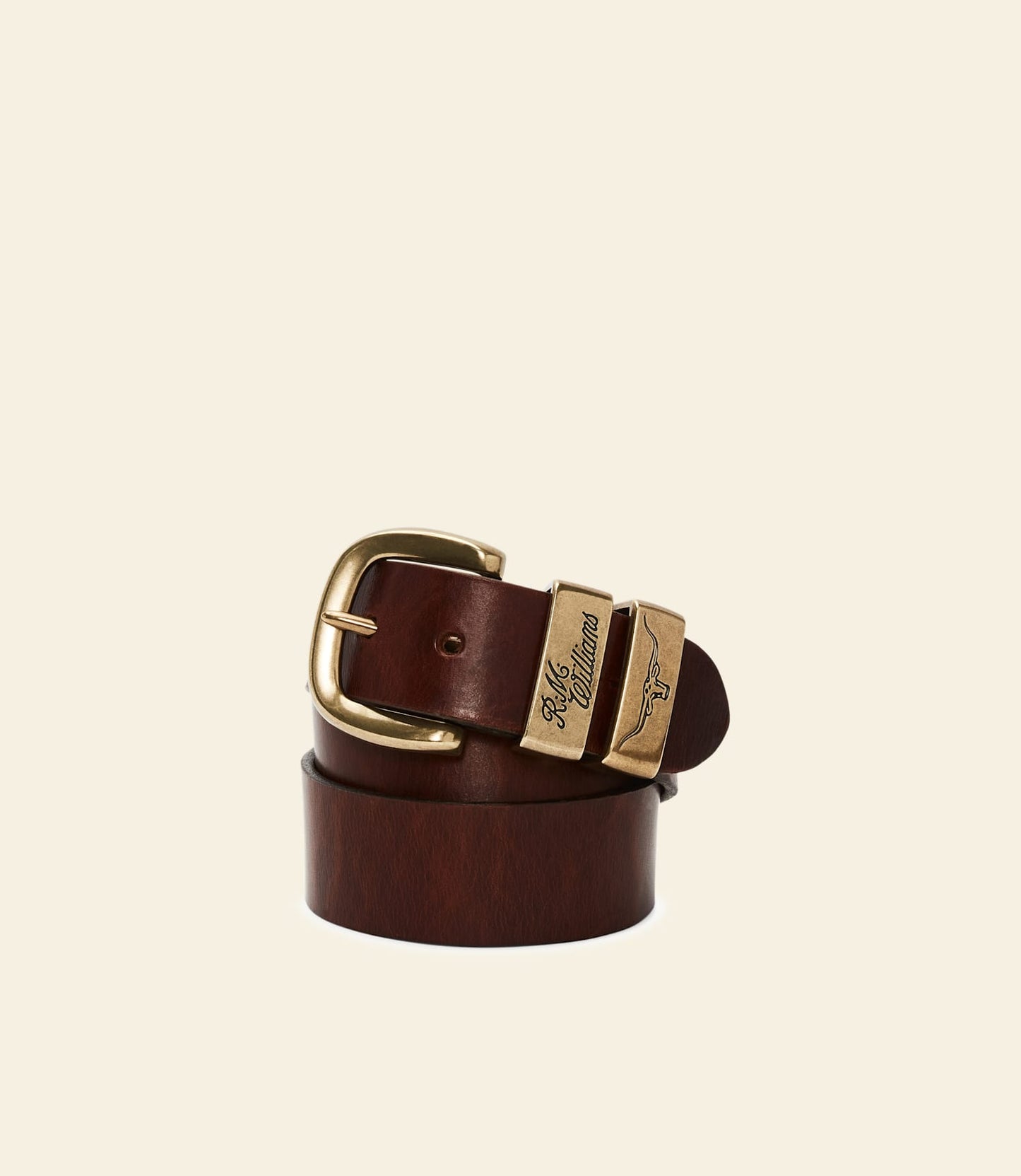 Drover Belt Mid Brown