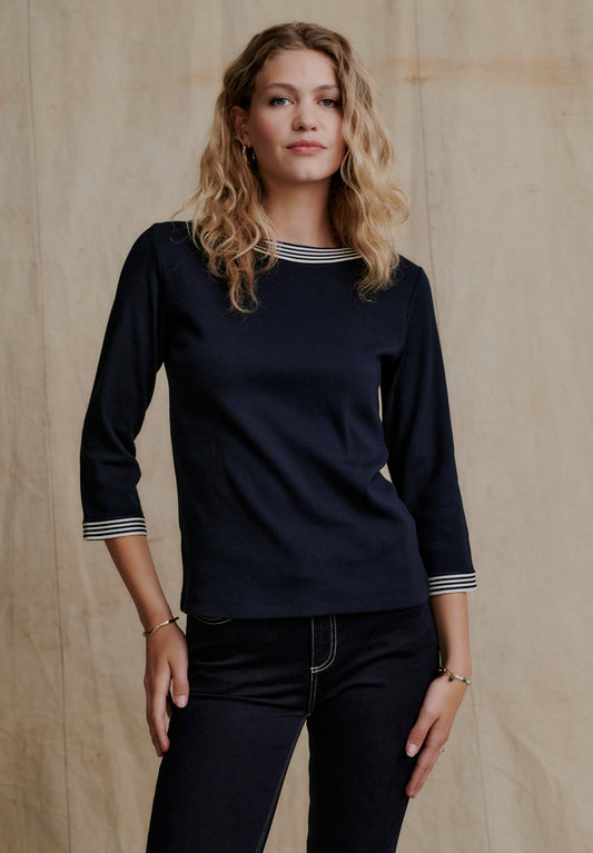 Ceylan Tee Dark Navy