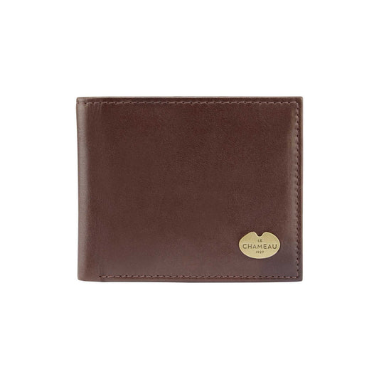 Bifold Wallet Marron Fonce