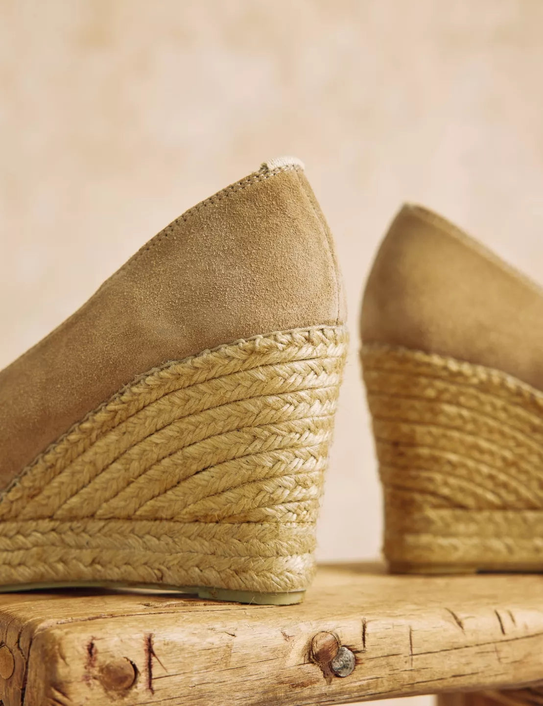 Colina Suede Espadrille
Sand