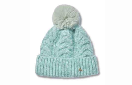 The Langham Pom Beanie - Mint