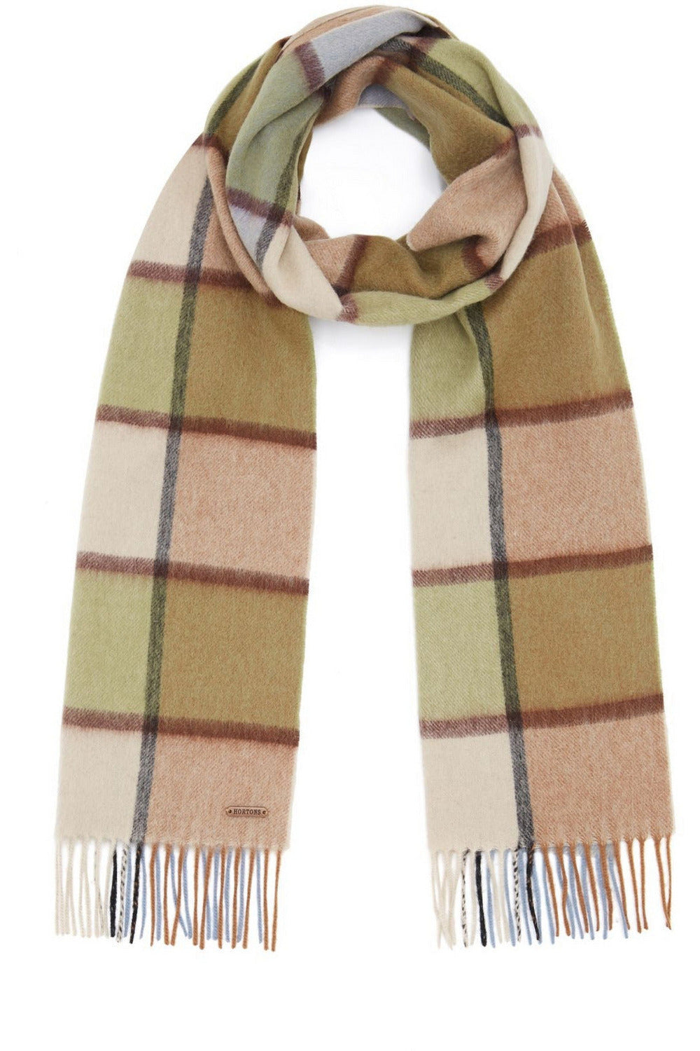 The Hexham Lambswool Scarf - Patch