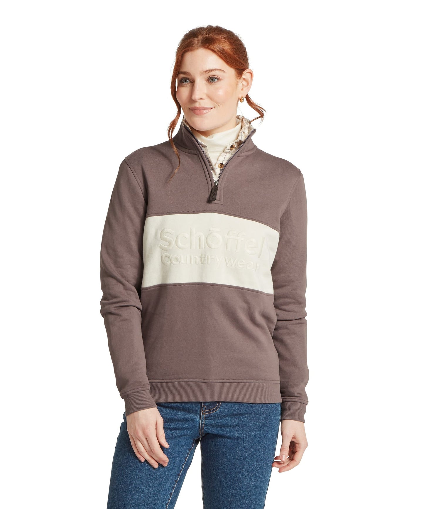 St Agnes Sweatshirt Truffle