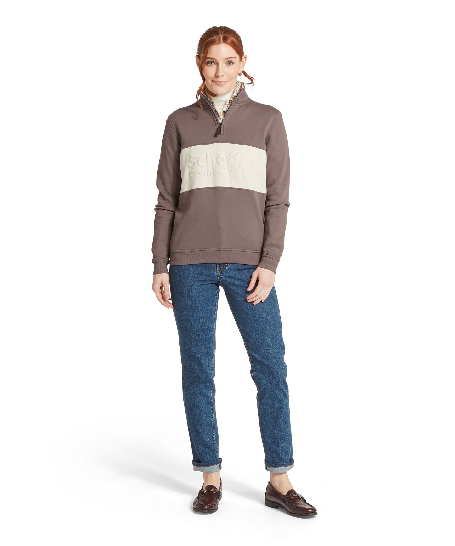 St Agnes Sweatshirt Truffle