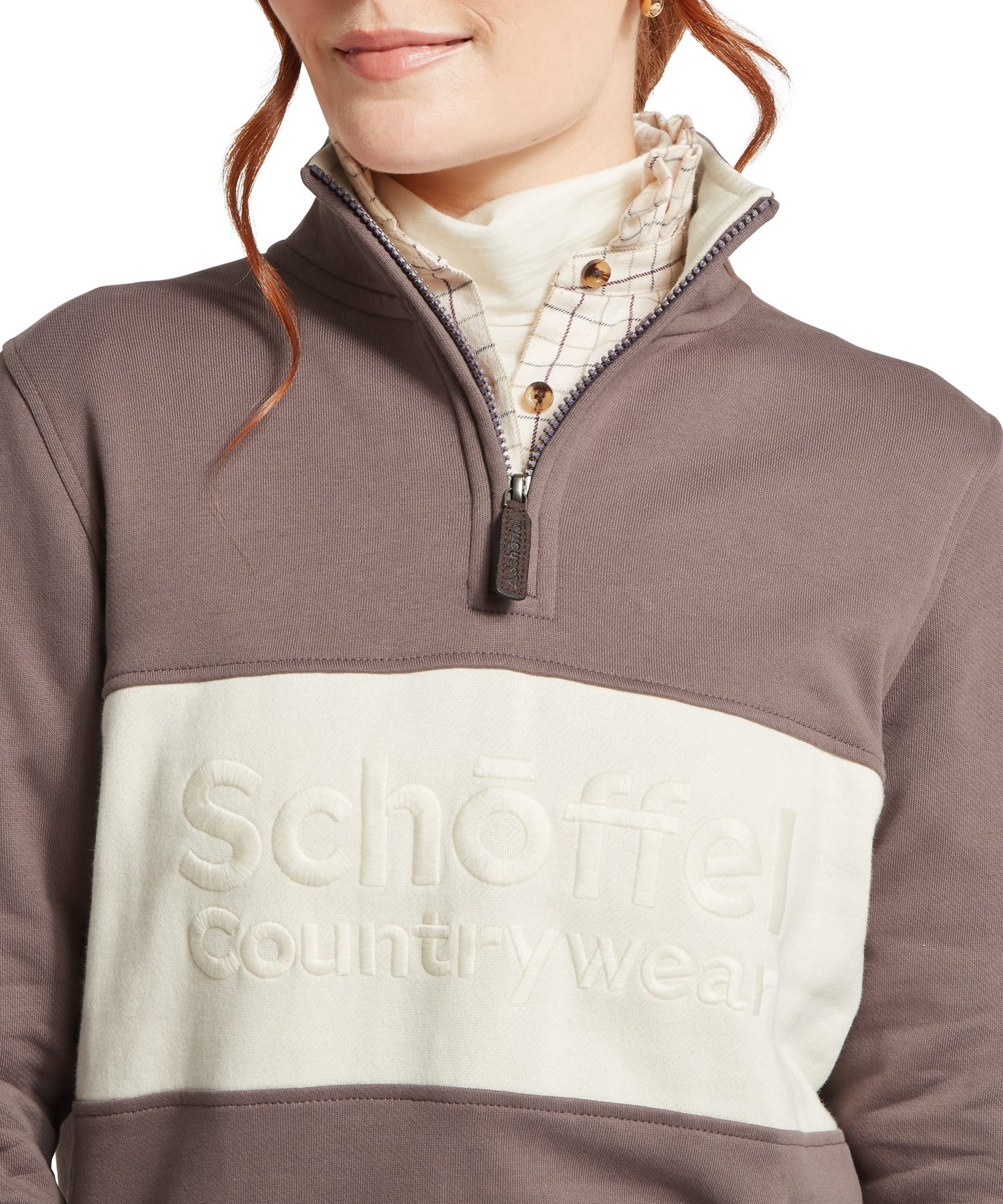 St Agnes Sweatshirt Truffle