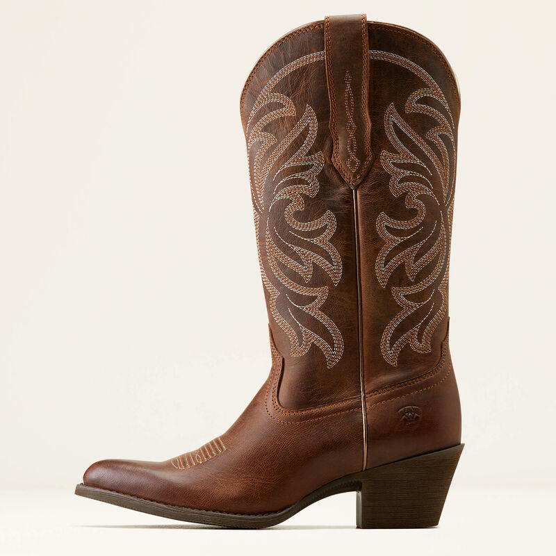 Heritage J Toe StretchFit Western Boot Sassy Brown
