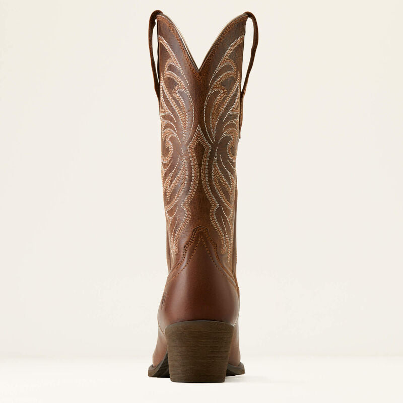 Heritage J Toe StretchFit Western Boot Sassy Brown