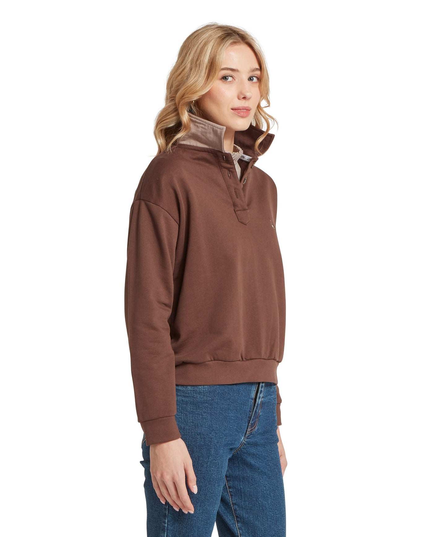 Horseley Rugby Sweatshirt Chocolate