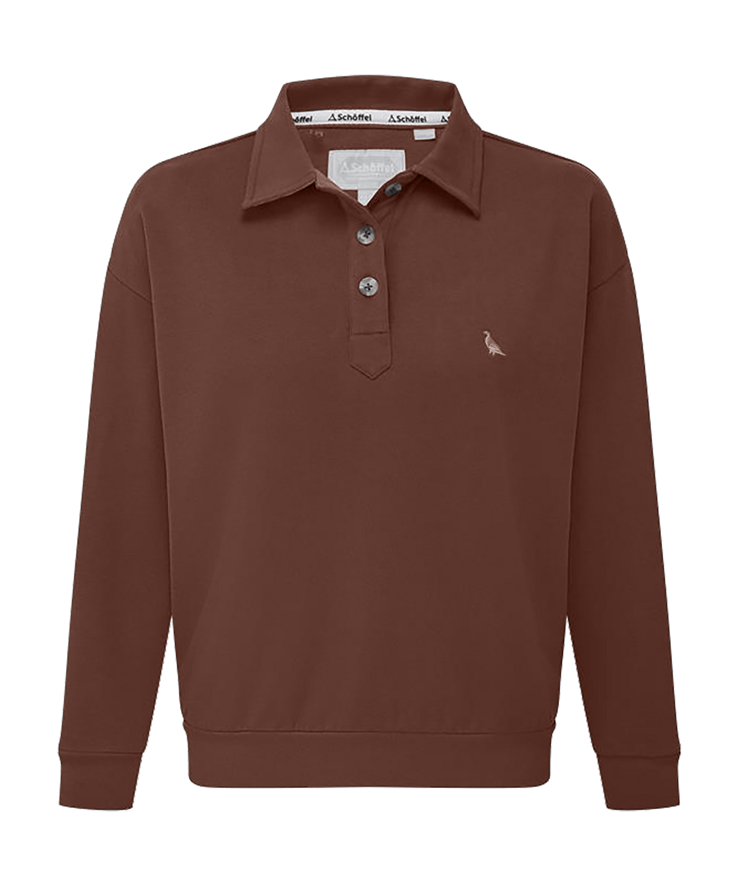 Horseley Rugby Sweatshirt Chocolate